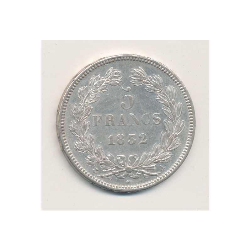 5 Francs Louis philippe I - 1832 A Paris