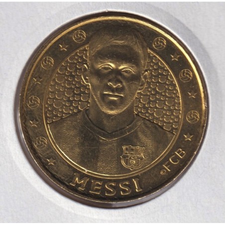 Espagne - FC Barcelone - 2014 - Messi - Maillot rayé