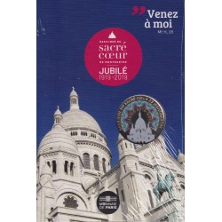 Plaquette Médaille 34mm - Basilique sacré coeur de Montmartre Paris - Jubilé 1919-2019