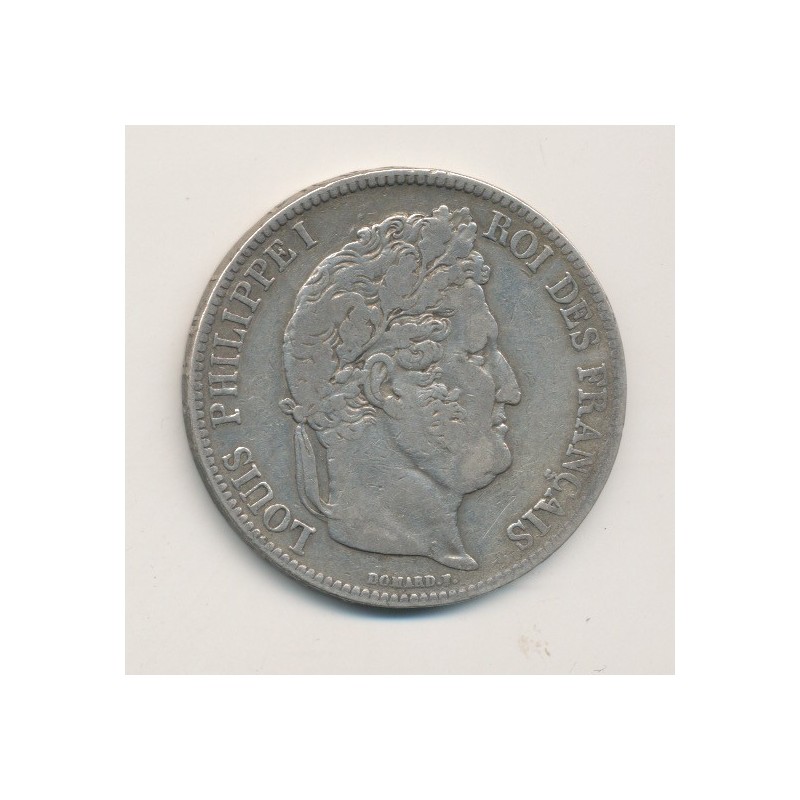 5 Francs Louis philippe I - 1839 D Lyon ( arche )