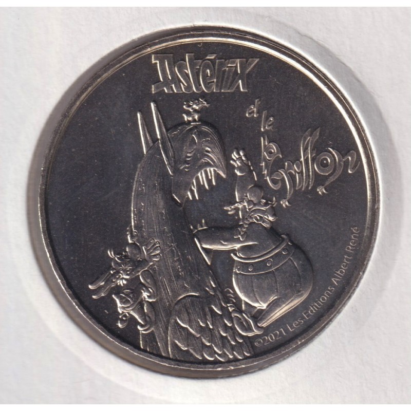 Dept7506 - Astérix et le griffon - 2021 - Hotel de la monnaie - Paris - blanche