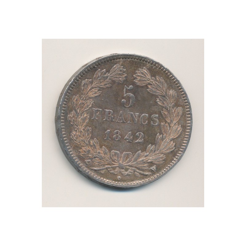 5 Francs Louis philippe I - 1842 W Lille