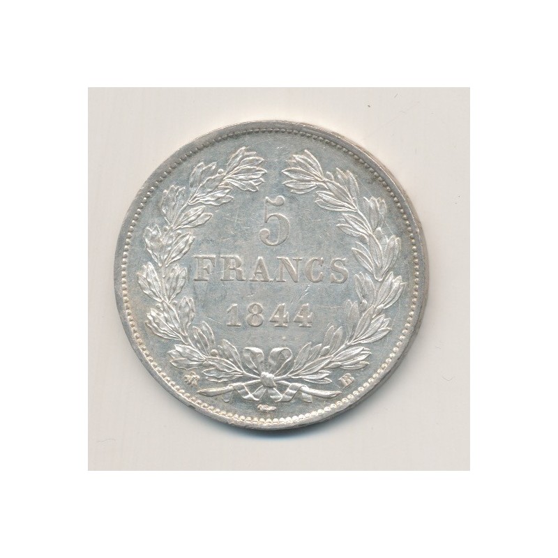 5 Francs Louis philippe I - 1844 BB Strasbourg