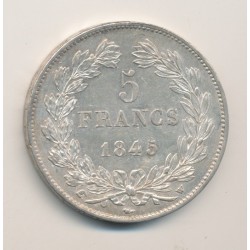 5 Francs Louis philippe I - 1845 W Lille 2