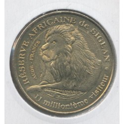 Dept11 - Réserve africaine Sigean N°12 - le lion - 2010 - 11 millionième visiteur