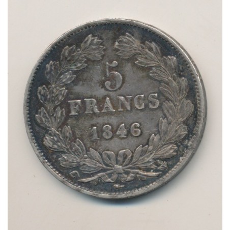5 Francs Louis philippe I - 1846 W Lille