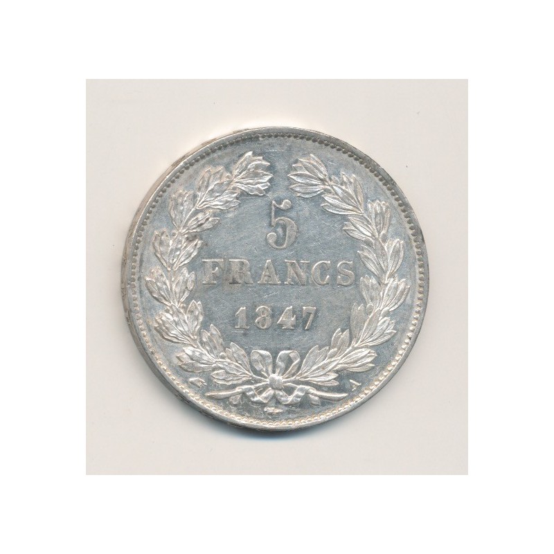 5 Francs Louis philippe I - 1847 A Paris