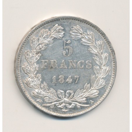5 Francs Louis philippe I - 1847 A Paris