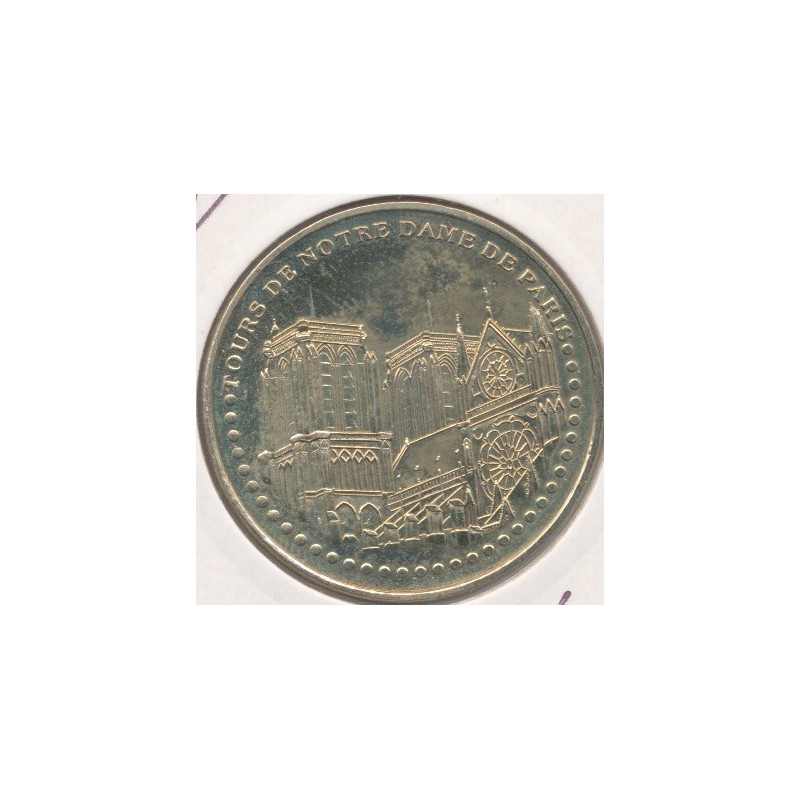 Dept7504 - Tours N-Dame de Paris - face simple - 2007