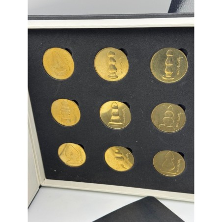 Coffret Moleskine 9 Médailles - Exposition Paul Mc Carthy - 2014 - Monnaie de Paris 