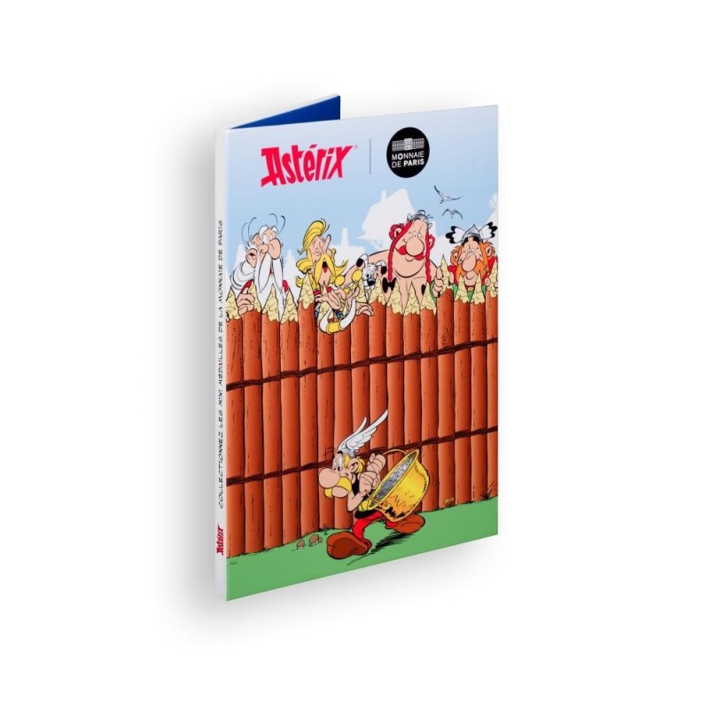 Dept7506 - Collection Astérix 2018 - 9 Médailles + Livret Album - Paris