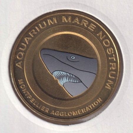 Dept34 - Requin couleur - 2012 - Aquarium Mare nostrum  - Montpellier