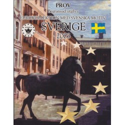 Essai - Coffret Suède 2003 - 8 monnaies