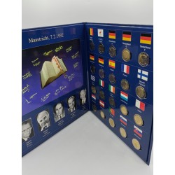 Série complète - 2 Euro 2009 - 10e anniversaire UEM - 20 pièces + Livret album