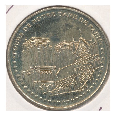 Dept7504 - Tours N-Dame de Paris - face simple - 2007