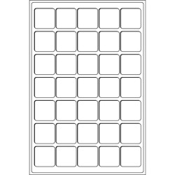 Plateaux TAB 35 Cases 39x39mm