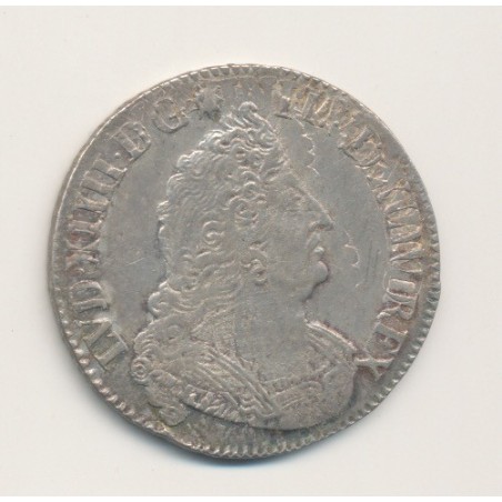 Louis XIV - 1/2 écu aux palmes - 1694 S Reims