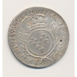 Louis XIV - 1/2 écu aux palmes - 1694 S Reims 2