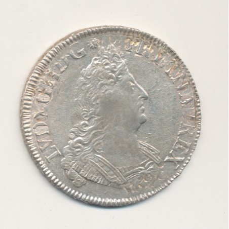 Louis XIV - 1/2 écu aux palmes - 1697 A Paris