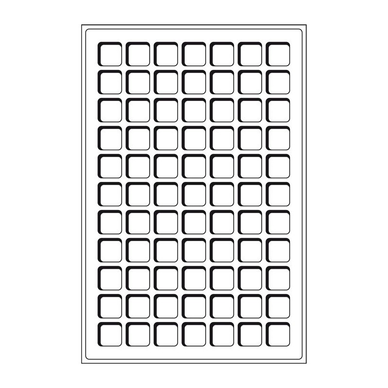 Plateaux TAB 77 Cases 22x22mm
