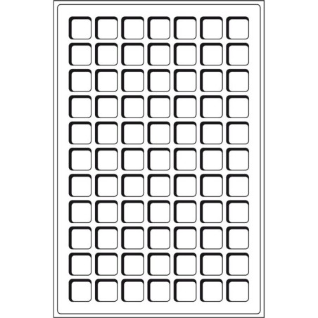 Plateaux TAB 77 Cases 22x22mm