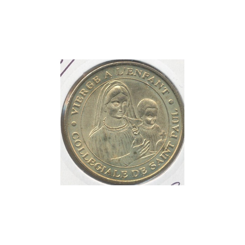 Dept06 - collegiale de st paul N°2 - vierge à l'enfant - 2005 B