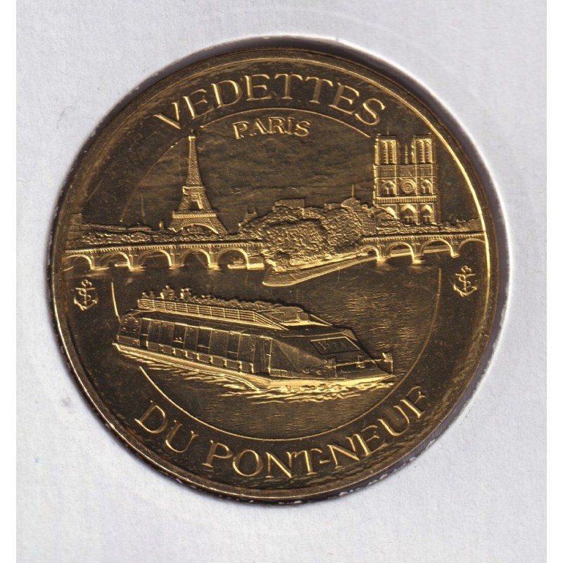 Dept7501 - Vedettes du pont-neuf ND et tour eiffel - 2018 - notre dame de paris