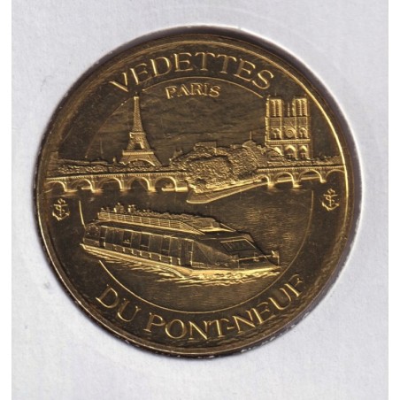 Dept7501 - Vedettes du pont-neuf ND et tour eiffel - 2018 - notre dame de paris
