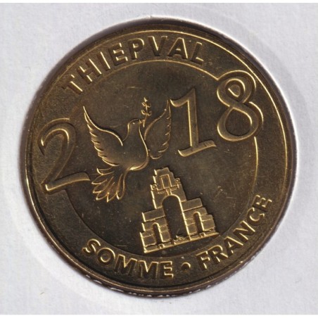 Dept80 - Thiepval somme N°5 - 2018 - colombe 