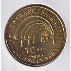 Dept39 - Grande saline N°5 - 2019 - Unesco 10 ans - Salins -les-Bains
