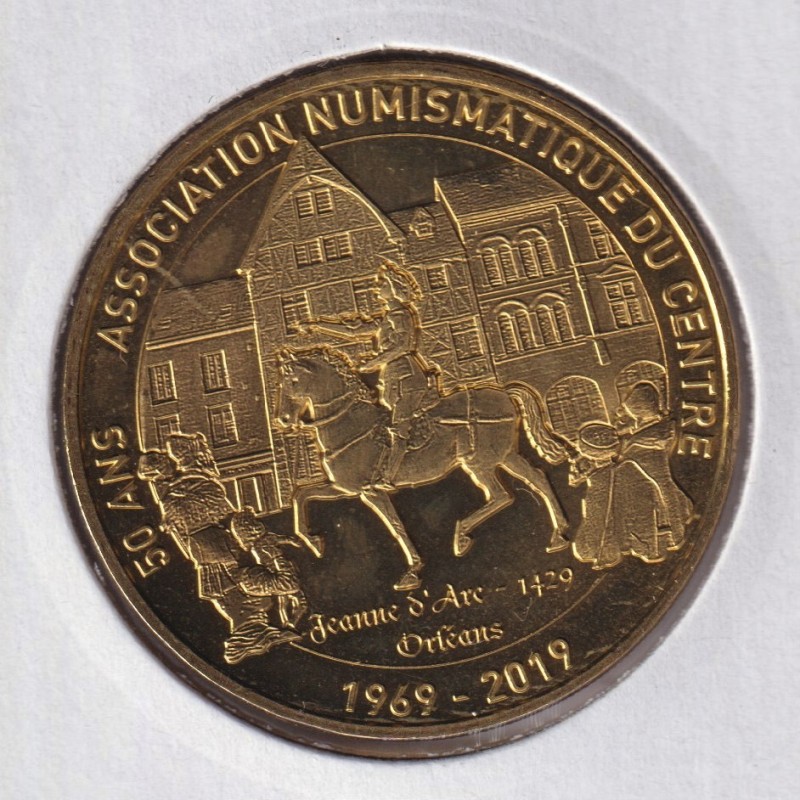 Dept45 - Association Numismatique du Centre - 50 ans - 2019 - Orleans