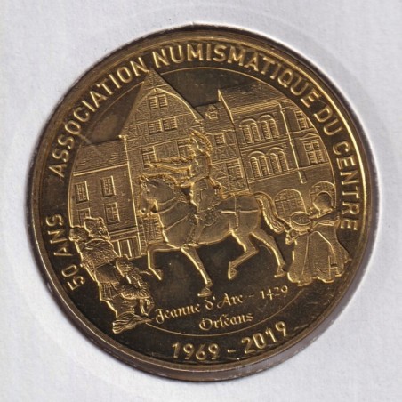 Dept45 - Association Numismatique du Centre - 50 ans - 2019 - Orleans