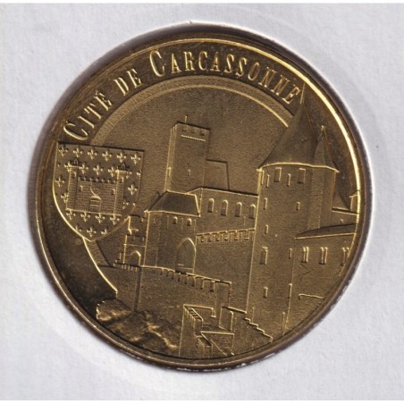 Dept11 - château et blason - 2020 - carcassonne