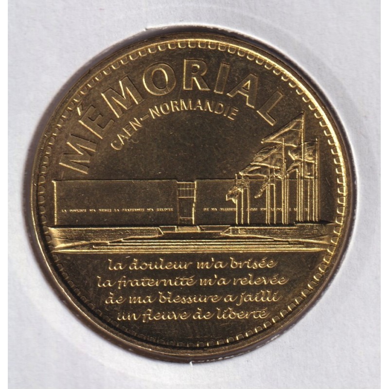 Dept14 - Mémorial Caen N°5 - 2020 - la douleur m'a brisée
