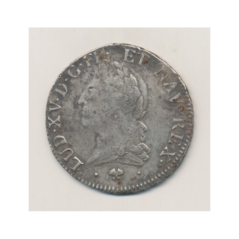 Louis XV - Écu à la vieille tête - 1772 L Bayonne