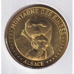 Dept67 - La montagne des singes - Mère et bébé singe 4 - 2020 - Kintzheim