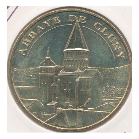 Dept71 - Abbaye de Cluny - face semi cerclée - 2009