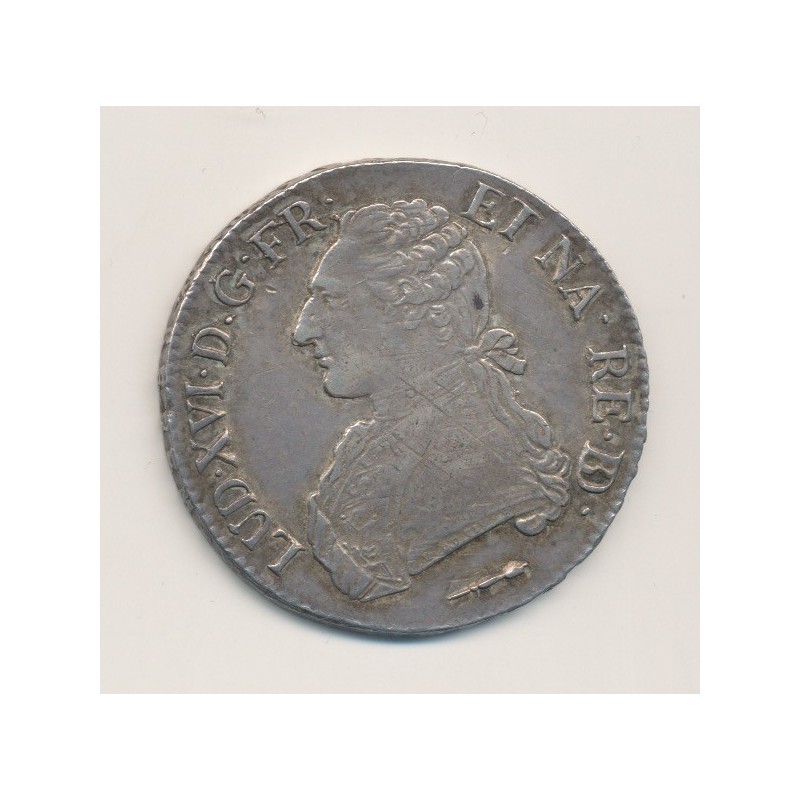 Louis XVI - Écu du Béarn aux lauriers - 1786 Pau