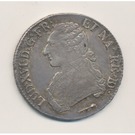 Louis XVI - Écu du Béarn aux lauriers - 1786 Pau