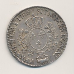 Louis XVI - Écu du Béarn aux lauriers - 1786 Pau 2