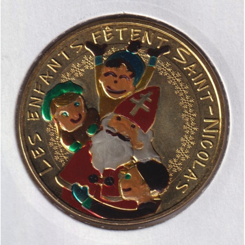 Dept54 - les Enfants fêtent st-Nicolas - 2021 couleur - Nancy