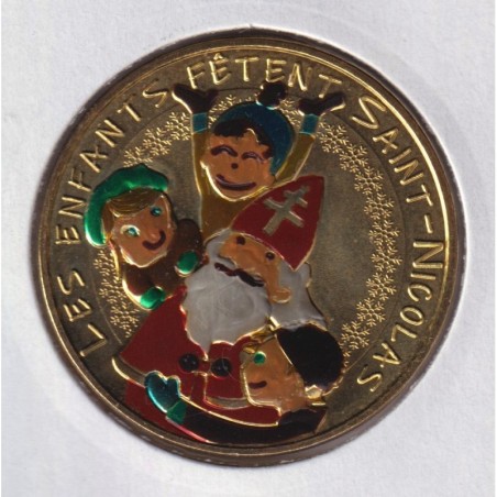 Dept54 - les Enfants fêtent st-Nicolas - 2021 couleur - Nancy