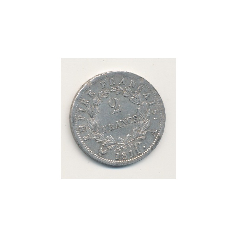 Napoléon empereur - 2 Francs - 1811 A Paris