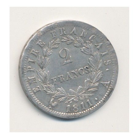 Napoléon empereur - 2 Francs - 1811 A Paris