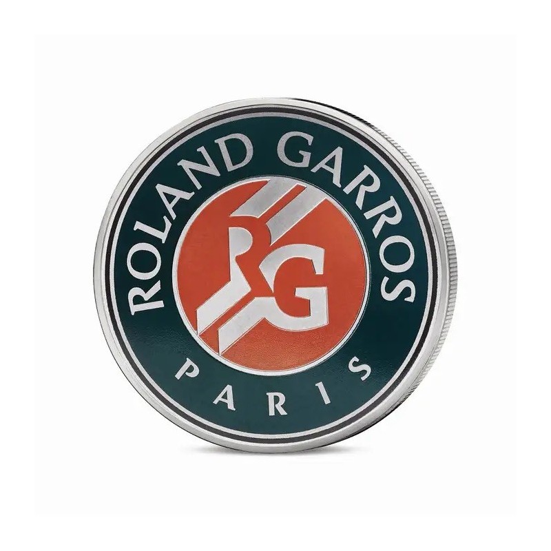 Dept7516 - Médaille Roland Garros 2025 - en couleur - Monnaie de Paris