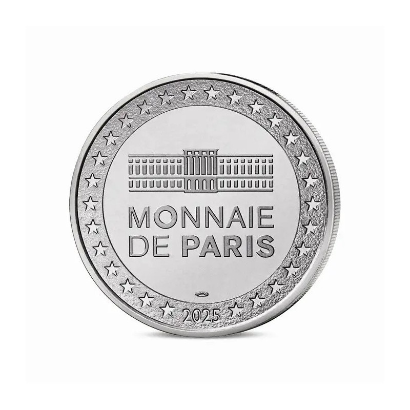 Dept7516 - Médaille Roland Garros 2025 - en couleur - Monnaie de Paris