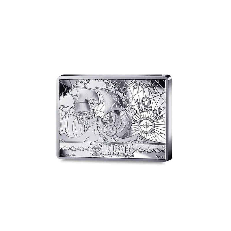 10 Euro 2025 - One Piece - argent Belle épreuve