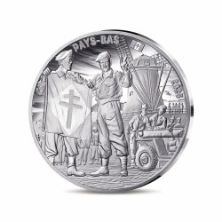 10 Euro 2025 - Soldat Français - 80e anniversaire Victory in Europe Day - argent Belle épreuve