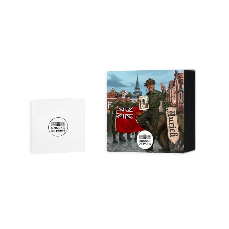 10 Euro 2025 - Soldat Canadien - 80e anniversaire Victory in Europe Day - argent Belle épreuve