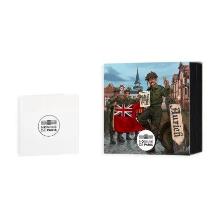 10 Euro 2025 - Soldat Canadien - 80e anniversaire Victory in Europe Day - argent Belle épreuve